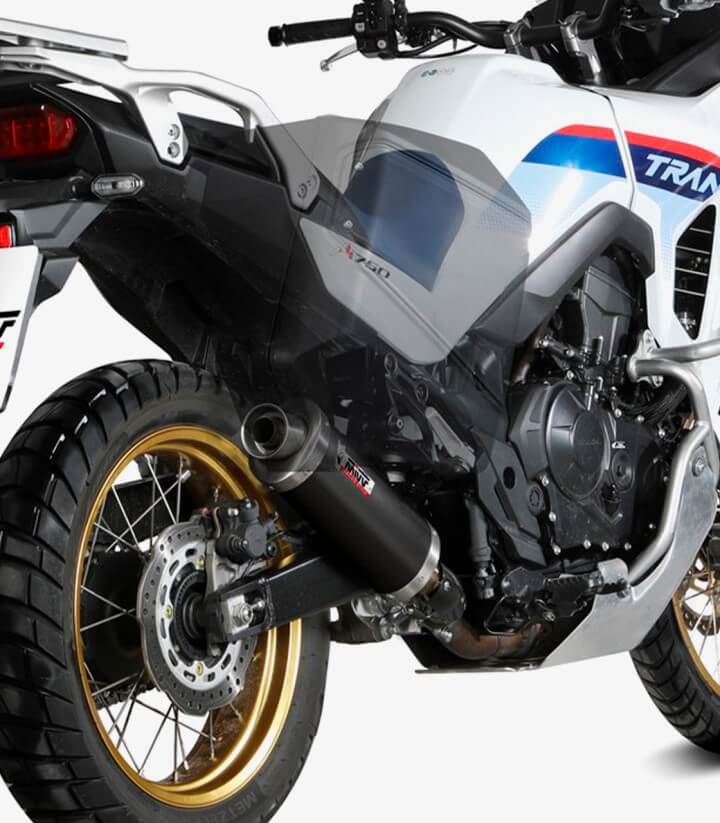 Escape MIVV Oval Negro para Honda XL 750 Transalp (23-24) H.086.LZ 