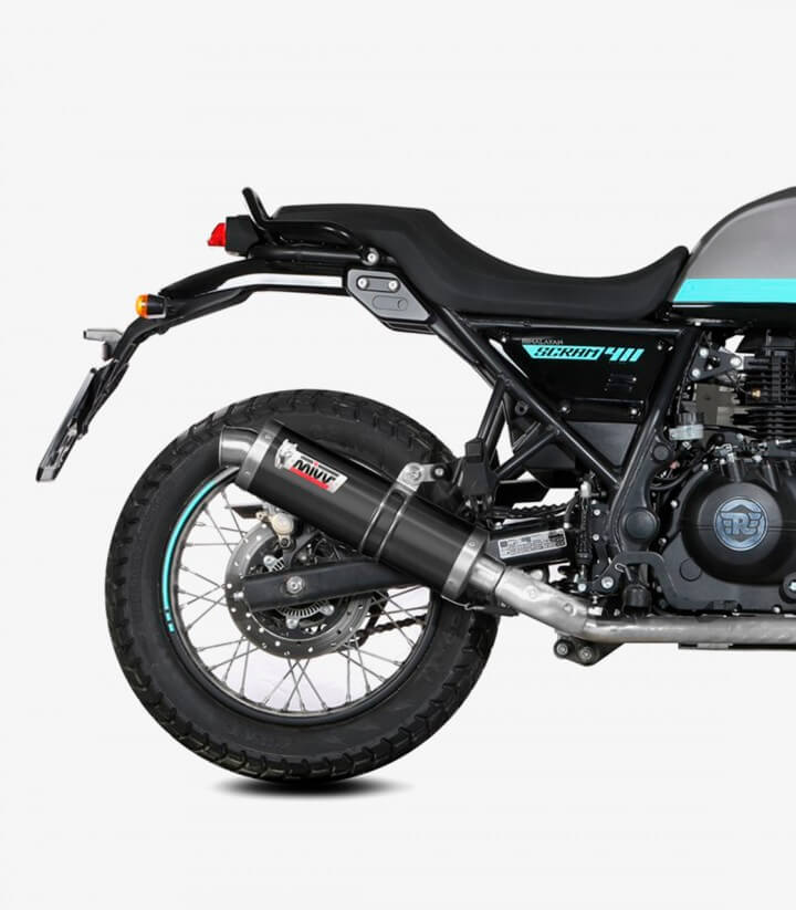 Escape MIVV Oval Negro para Royal Enfield Himalayan / Scram 411 (21-24) RE.001.LZ 