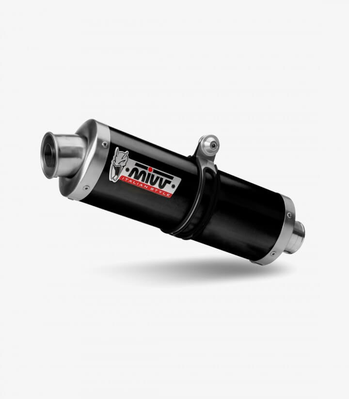 Auspuff MIVV Oval Titan Schwarz für Yamaha Tenere 700 (19-26) Y.064.L4B