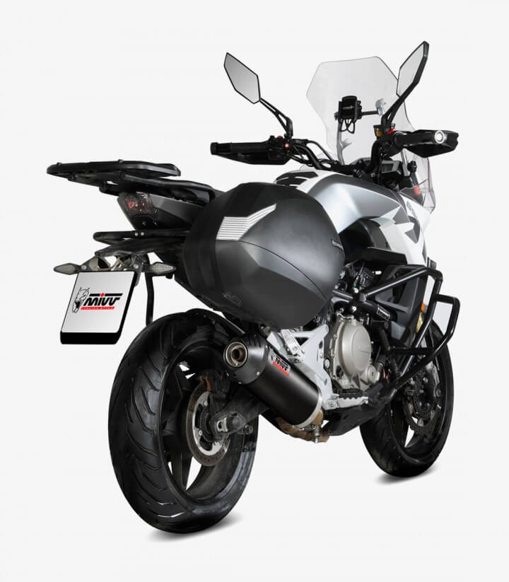 Escape MIVV Oval Negro para CF MOTO 650 MT (21-25) CF.002.LVC 
