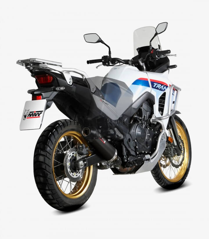 Escape MIVV Oval Negro para Honda XL 750 Transalp (23-24) H.086.LZC 