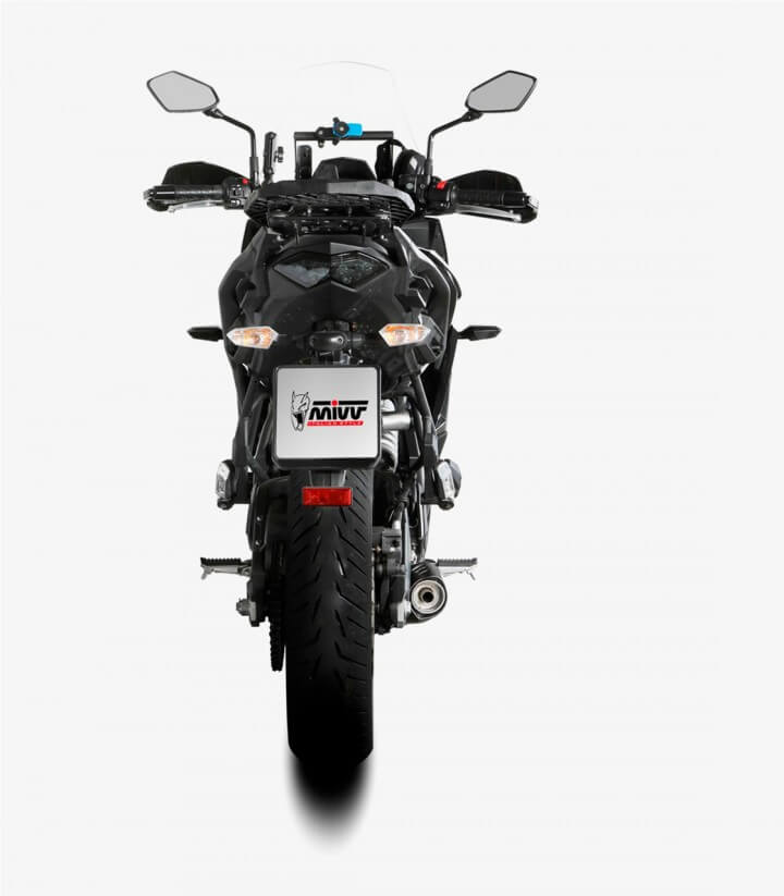 MIVV Oval Exhaust Black for Kawasaki Versys 650 (21-25) K.055.LZC