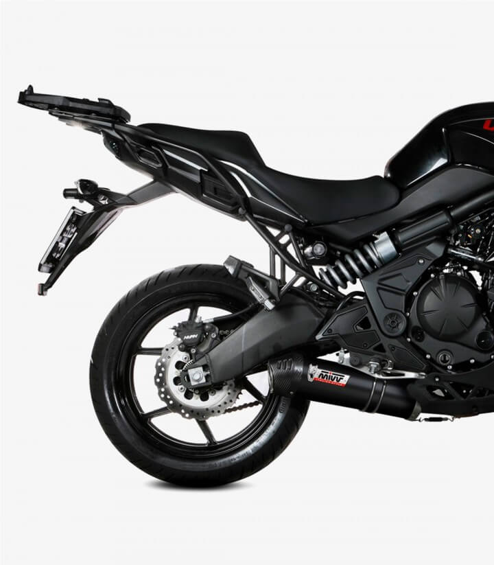 Escape MIVV Oval Negro para Kawasaki Versys 650 (21-25) K.055.LZC 