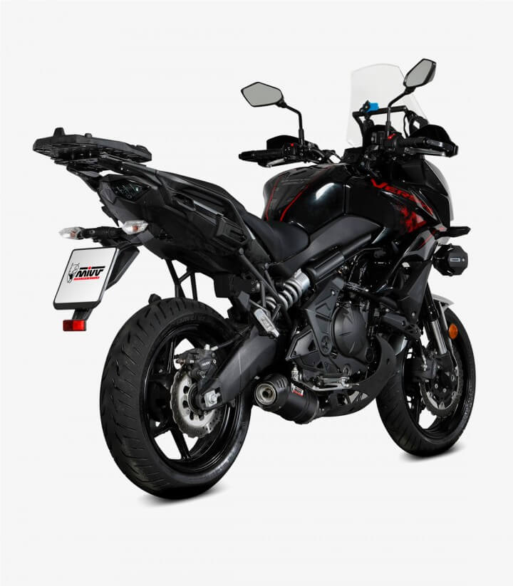 Escape MIVV Oval Negro para Kawasaki Versys 650 (21-25) K.055.LZC 