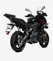 Escape MIVV Oval Negro para Kawasaki Versys 650 (21-25) K.055.LZC 