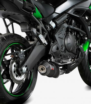 Escape MIVV Oval Negro para Kawasaki Versys 650 (24-25) K.059.LZC 