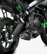 Escape MIVV Oval Negro para Kawasaki Versys 650 (24-25) K.059.LZC 