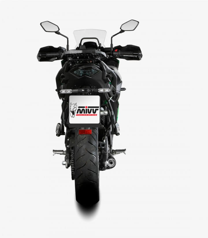 Escape MIVV Oval Negro para Kawasaki Versys 650 (24-25) K.059.LZC 