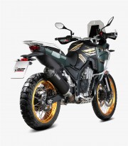 Escape MIVV Oval Negro para KOVE 800 X (24-25) KO.002.LVC 