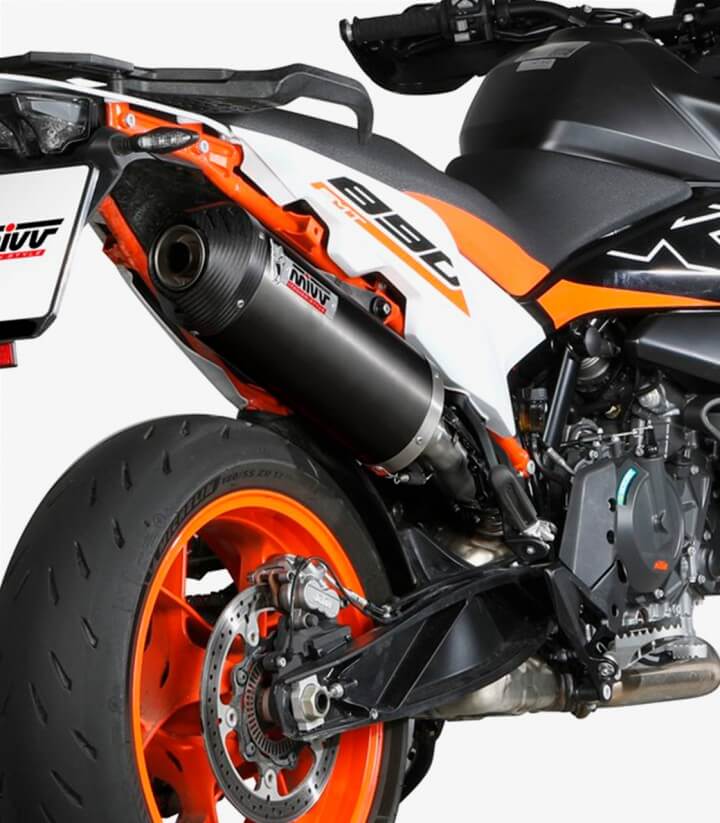 Escape MIVV Oval Negro para KTM 890 Adventure R / SMT (23-25) KT.021.LVC 