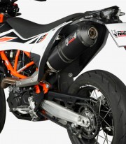 Escape MIVV Oval Negro para KTM 690 Enduro R / SMC R / SM (19-25) KT.023.LVC 