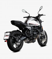 Escape MIVV Oval Negro para Moto Morini Seiemmezzo STR (22-25) MM.002.LZC 