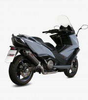 Escape MIVV Oval Negro para Kymco AK 550 (17-20) O.009.LVC 