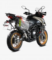 MIVV Oval Exhaust Black for QJ Motor SRT 800 S / SX / X (24) QJ.002.LVC