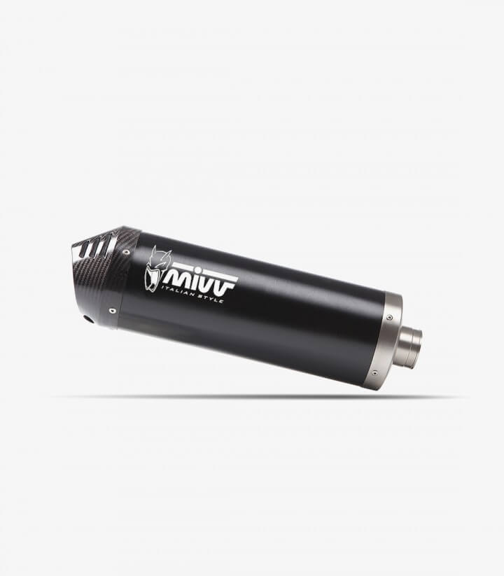 Escape MIVV Oval Negro para SYM ADX TG 400 (25) SY.004.LVC 