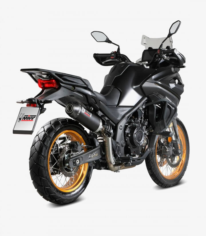 Escape MIVV Oval Negro para VOGE VALICO 525DSX (24-25) VO.004.LZC 