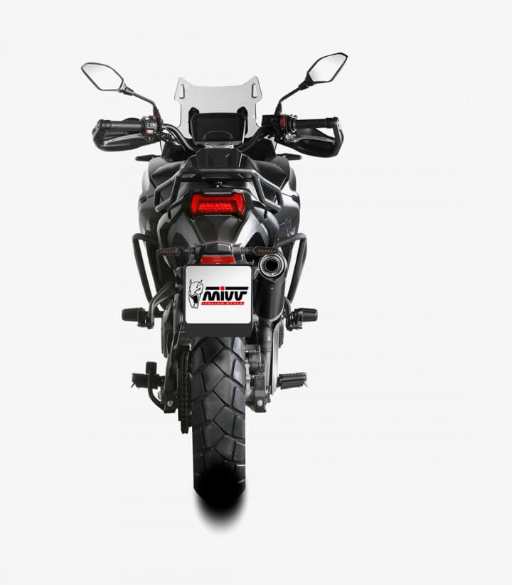 Escape MIVV Oval Negro para VOGE VALICO 525DSX (24-25) VO.004.LZC 