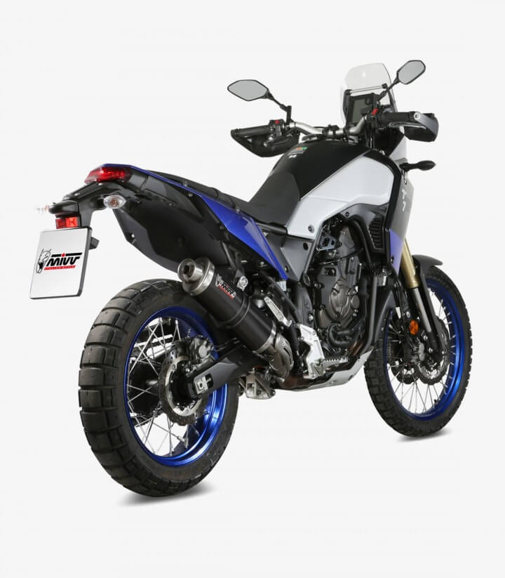 Escape MIVV Oval Negro para Yamaha Ténéré 700 (19-25) Y.064.LZ 
