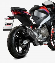 MIVV SR-1 Exhaust Black for Aprilia RS 457 (24-25) A.021.LR1XB