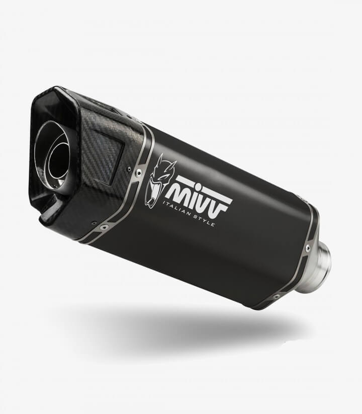MIVV SR-1 Auspuff Schwarz für Honda CB750 Hornet (23-26) H.085.LR1XB