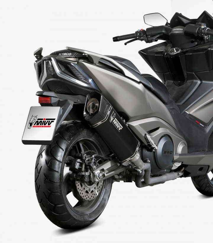 Escape MIVV SR-1 Negro para Kymco AK 550 (21-25) O.011.LR1XB
