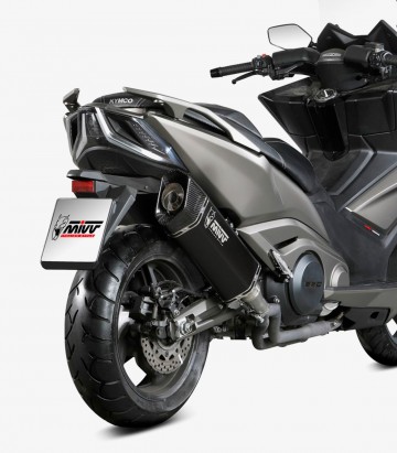Escape MIVV SR-1 Negro para Kymco AK 550 (21-25) O.011.LR1XB