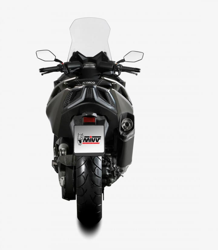 MIVV SR-1 Auspuff Schwarz für Kymco AK 550 (21-25) O.011.LR1XB