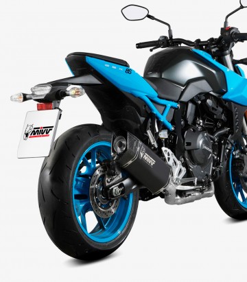 MIVV SR-1 Auspuff Schwarz für Suzuki GSX-8R (24), GSX-8S (22-25), SV 650 S (24) S.063.LR1XB