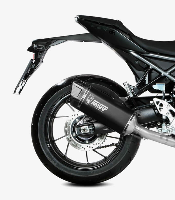 Escape MIVV SR-1 Negro para Suzuki GSX-8R / 8S / SV 650 S/X (22-25) S.063.LR1XB