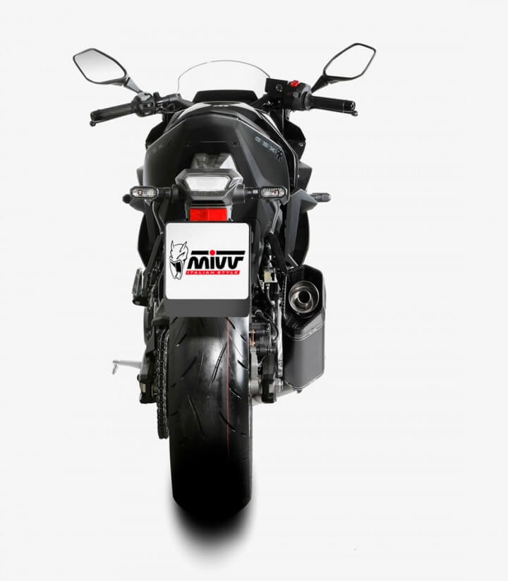 Escape MIVV SR-1 Negro para Suzuki GSX-8R / 8S / SV 650 S/X (22-25) S.063.LR1XB