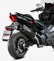 MIVV SR-1 Exhaust Black for SYM MaxSym TL 508 (21-24) SY.003.LR1XB