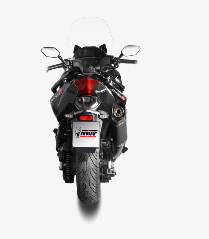 MIVV SR-1 Exhaust Black for SYM MaxSym TL 508 (21-24) SY.003.LR1XB