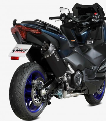 MIVV SR-1 Auspuff Schwarz für Yamaha TMAX 560 (22-25) Y.073.LR1XB