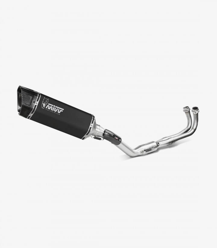 MIVV SR-1 Auspuff Schwarz für Yamaha TMAX 560 (22-25) Y.073.LR1XB