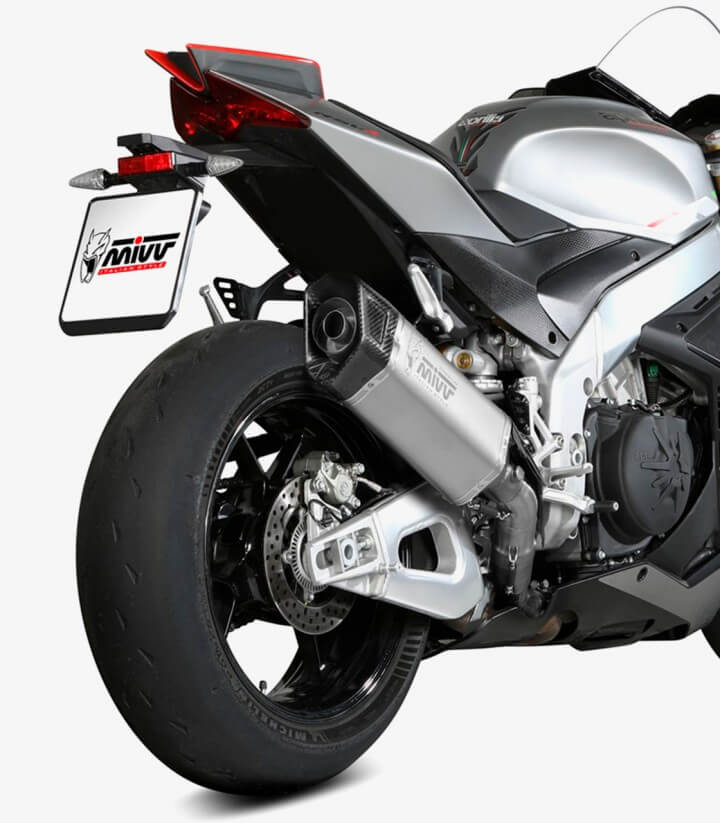 MIVV SR-1 Auspuff Titan für several Aprilia models A.015.LR1T