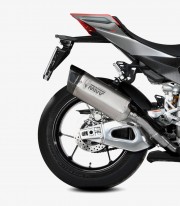 Escape MIVV SR-1 Titanio para Aprilia RSV4 / 1100 Factory / Tuono V4 1100 (21-24) A.015.LR1T