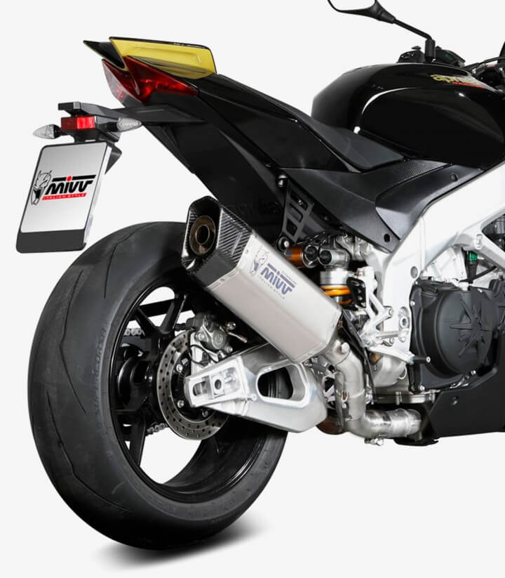 MIVV SR-1 Auspuff Titan für several Aprilia models A.015.LR1T