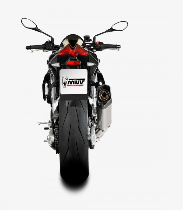 MIVV SR-1 Auspuff Titan für several Aprilia models A.015.LR1T