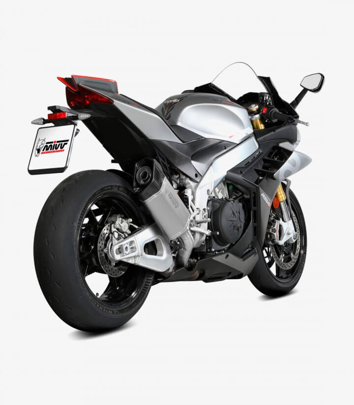 MIVV SR-1 Auspuff Titan für Aprilia RSV4 (21-23), RSV4 1100/Tuono V4 1100 Factory (21-25) A.019.SR1T