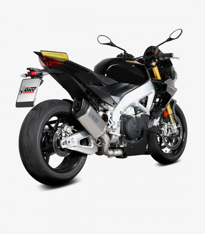 MIVV SR-1 Exhaust Titanium for Aprilia RSV4 / 1100 Factory / Tuono V4 1100 (21-25) A.019.SR1T