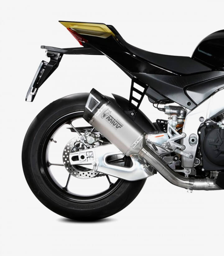 MIVV SR-1 Auspuff Titan für Aprilia RSV4 (21-23), RSV4 1100/Tuono V4 1100 Factory (21-25) A.019.SR1T