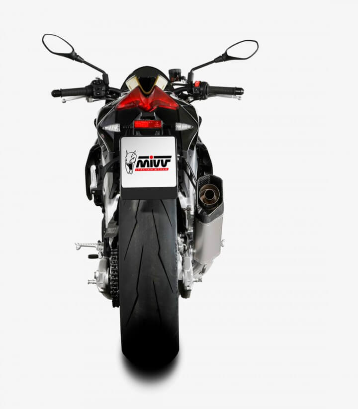 MIVV SR-1 Exhaust Titanium for Aprilia RSV4 / 1100 Factory / Tuono V4 1100 (21-25) A.019.SR1T