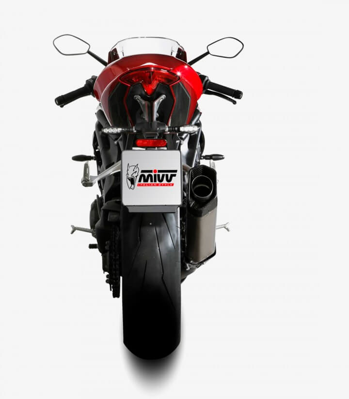 Escape MIVV SR-1 Titanio para Triumph Speed Triple 1200 RS/RR / Street Triple (21-25) T.025.LR1T
