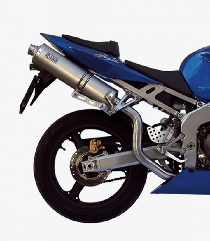 Escape MIVV Oval Titanio para Kawasaki ZX-6R/ZX-6RR, Ninja 636/600 (03-04) AK.009.L4 