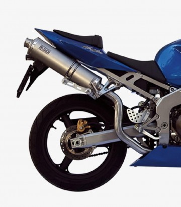 Escape MIVV Oval Titanio para Kawasaki ZX-6R/ZX-6RR, Ninja 636/600 (03-04) AK.009.L4 