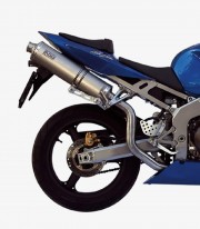 Escape MIVV Oval Titanio para Kawasaki ZX-6R/ZX-6RR, Ninja 636/600 (03-04) AK.009.L4 