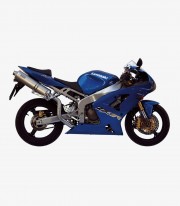 Escape MIVV Oval Titanio para Kawasaki ZX-6R/ZX-6RR, Ninja 636/600 (03-04) AK.009.L4 