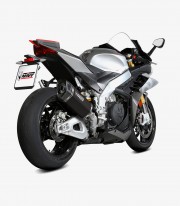 Escape MIVV SR-1 Titanio Negro para Aprilia RSV4 / 1100 Factory / Tuono V4 1100 (21-25) A.015.LR1TB