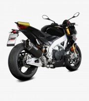 MIVV SR-1 Exhaust Black Titanium for Aprilia RSV4 / 1100 Factory / Tuono V4 1100 (21-25) A.015.LR1TB