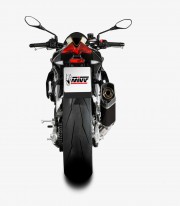 Escape MIVV SR-1 Titanio Negro para Aprilia RSV4 / 1100 Factory / Tuono V4 1100 (21-25) A.015.LR1TB